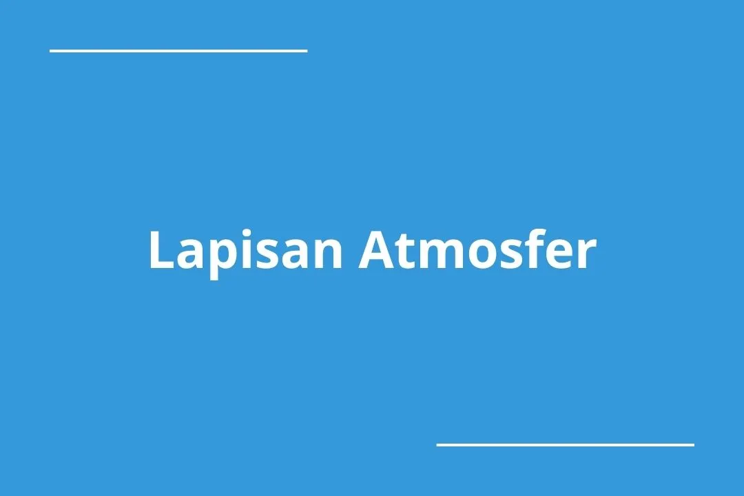 Lapisan Atmosfer